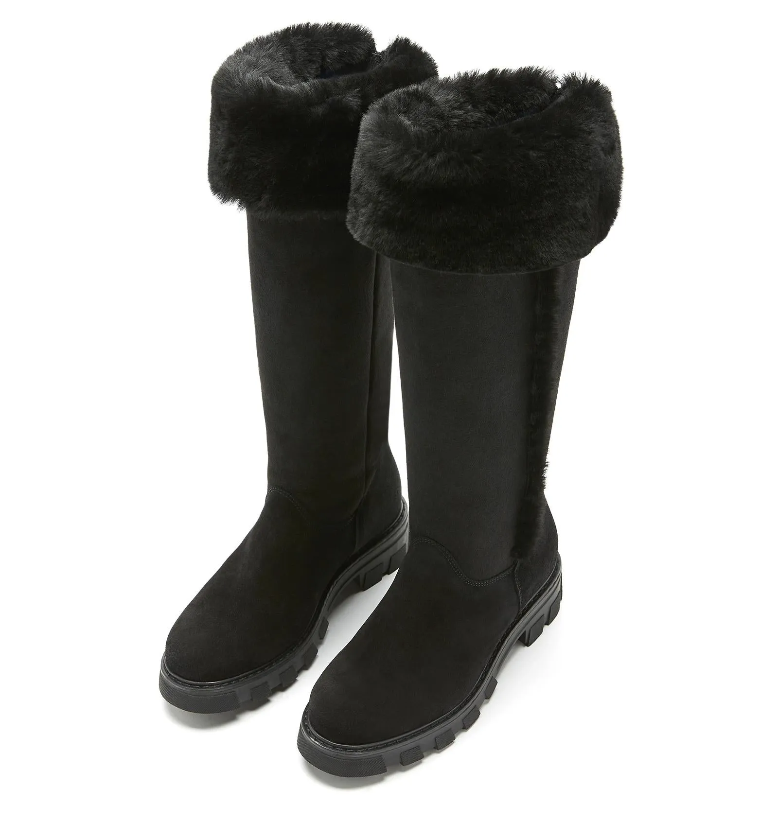 Tamy Shearling Boot | Black