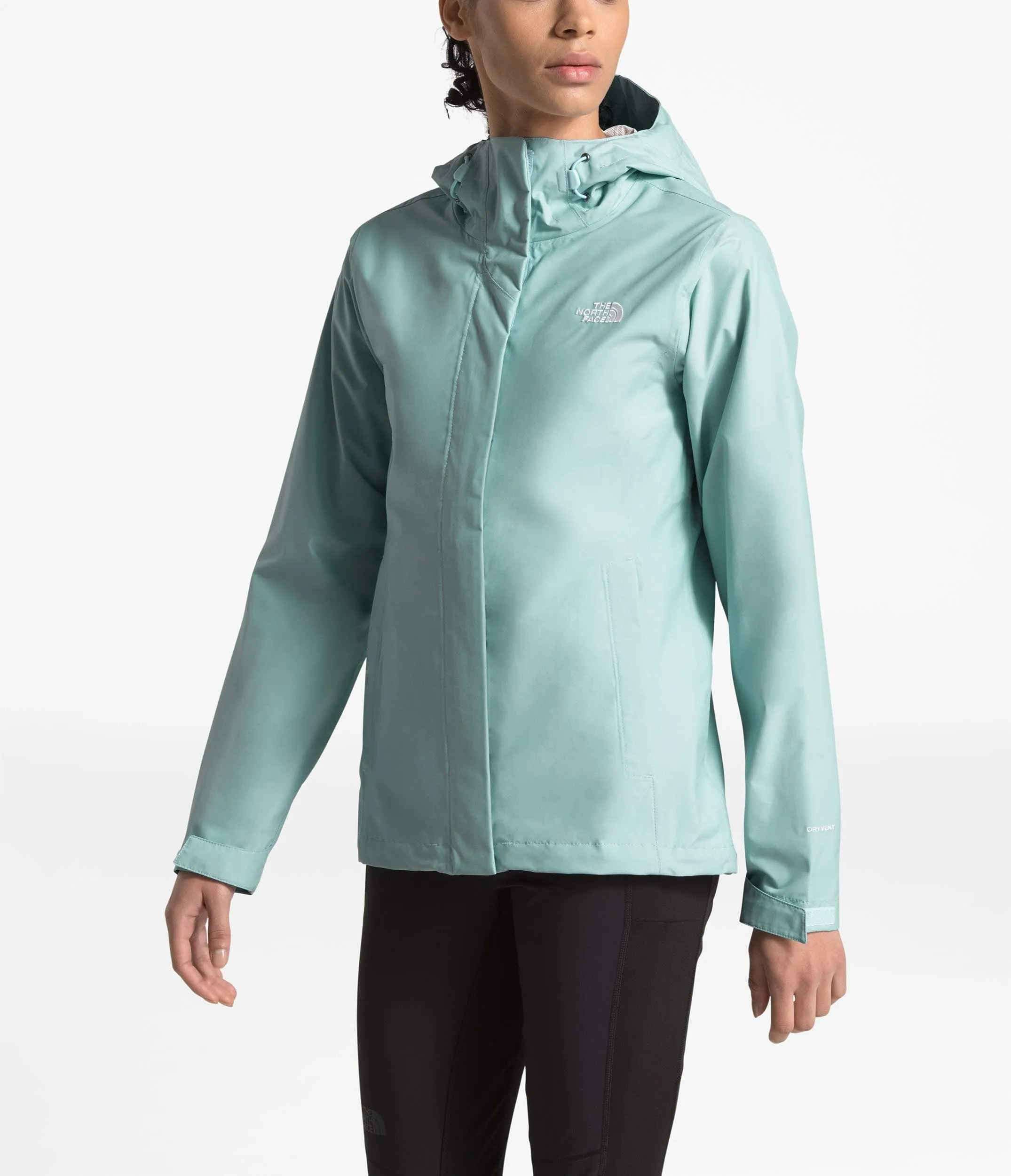 The North Face Women's Venture 2 Jacket, Windmill Blue Heather, Medium
