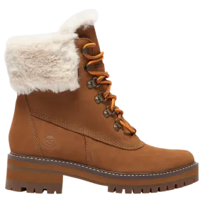 Timberland Womens Courmayeur Valley 6" Faux Fur Boot