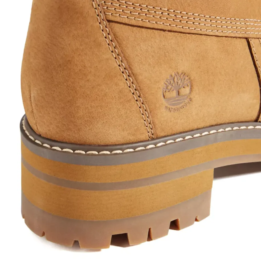 Timberland Womens Courmayeur Valley 6" Faux Fur Boot