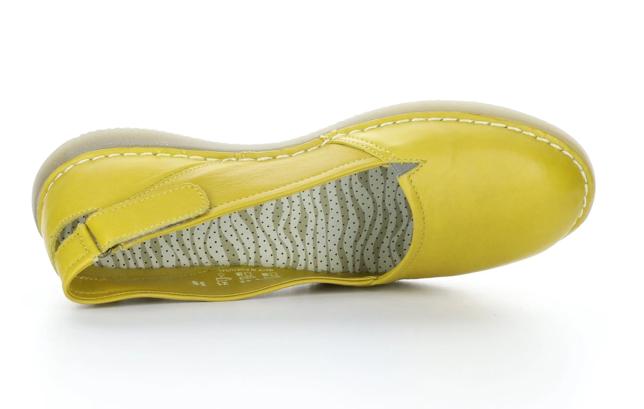 TOSH642SOF Bright Yellow Sling-Back Sandals