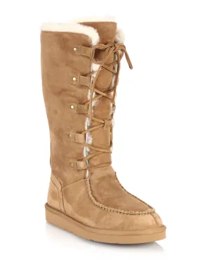 UGG AUSTRALIA APPALACHIAN TALL LACE-UP BOOTS