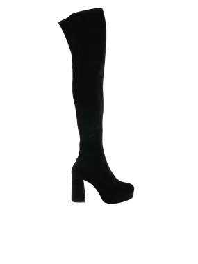 Velvet Tall Boots