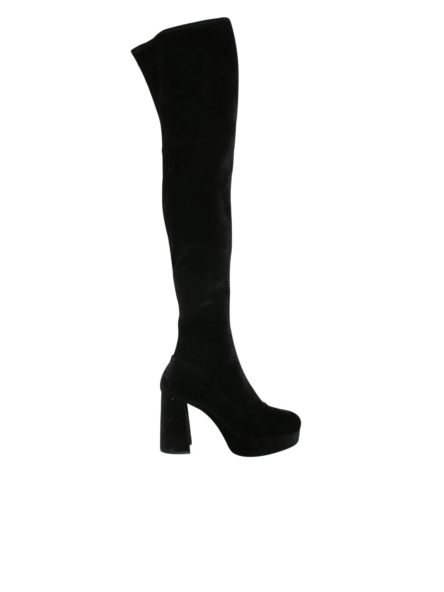 Velvet Tall Boots