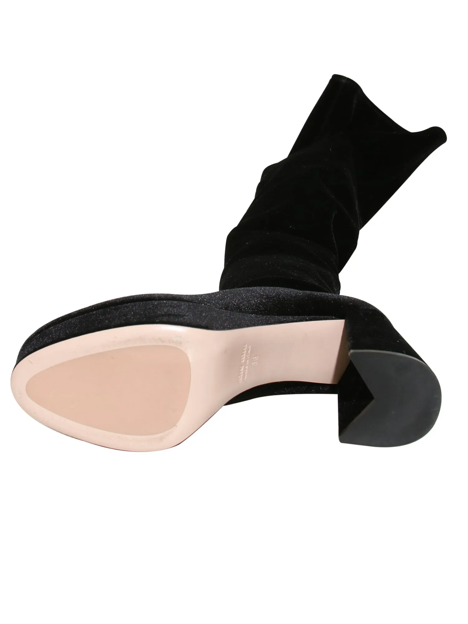 Velvet Tall Boots
