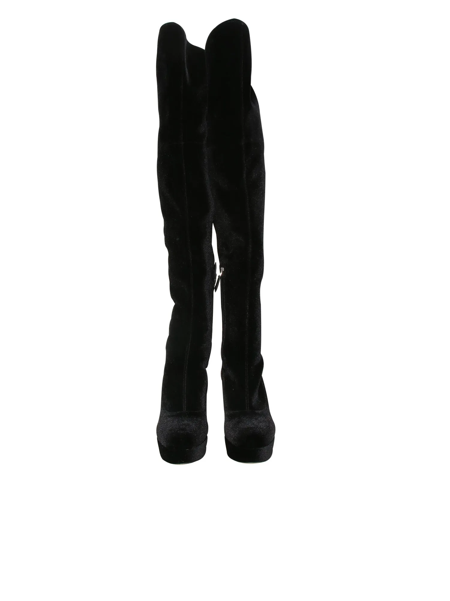 Velvet Tall Boots