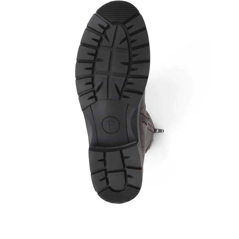 Water-Resistant Biker Boots - WBINS38033 / 324 161