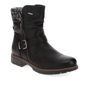 Water-Resistant Biker Boots - WBINS38033 / 324 161