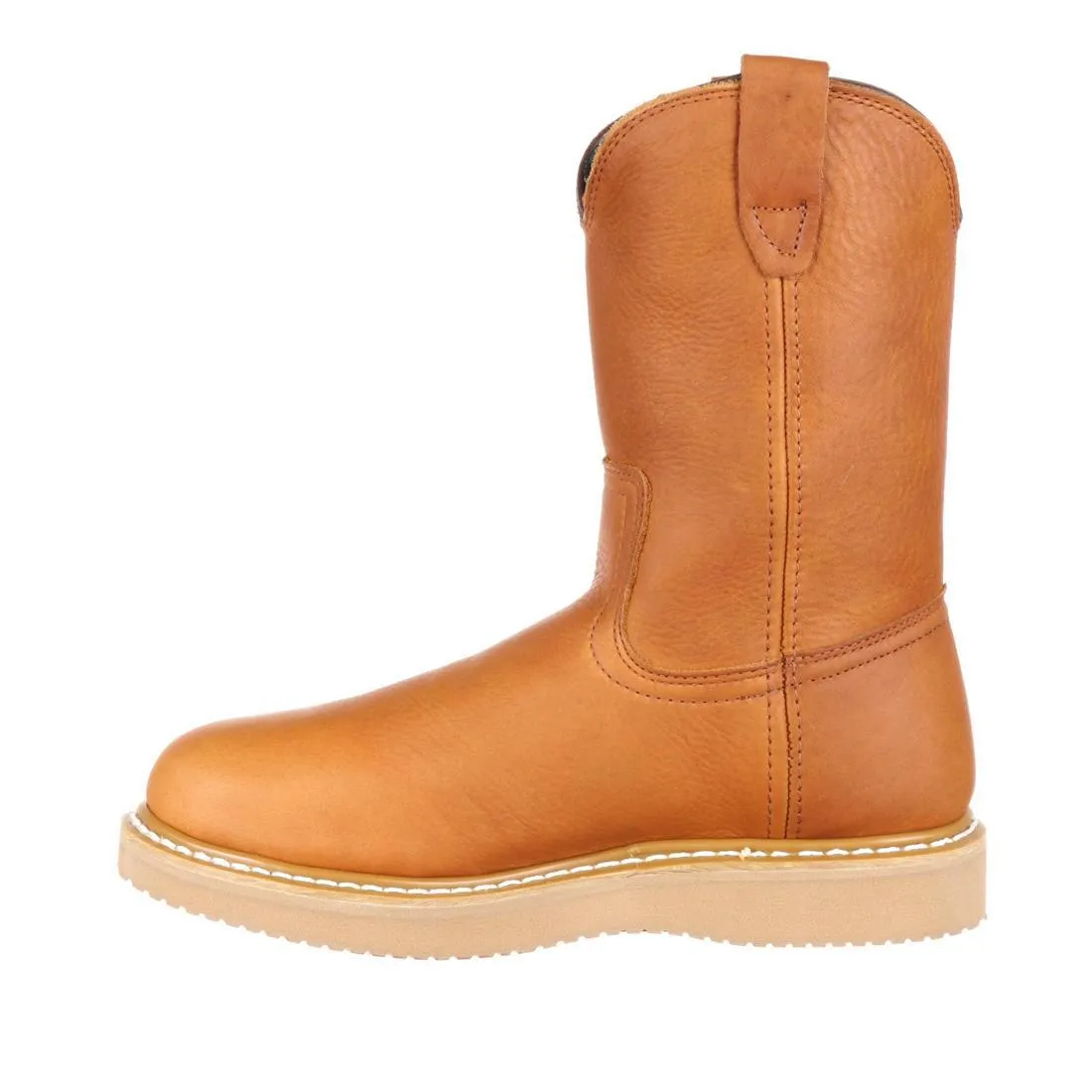 Wedge Steel Toe Pull On Work Boot