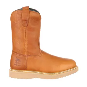 Wedge Steel Toe Pull On Work Boot