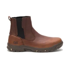 Women's Abbey Steel-Toe Chelsea Work Boot Brown