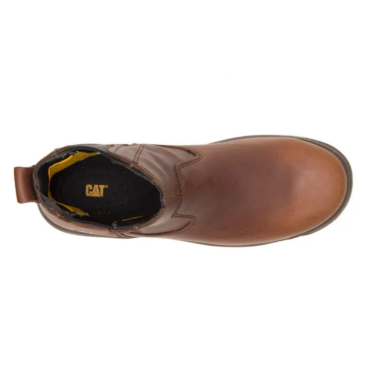 Women's Abbey Steel-Toe Chelsea Work Boot Brown
