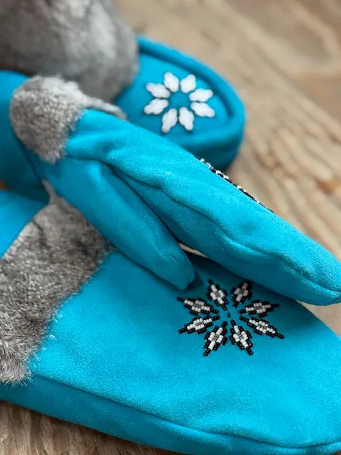 Women's ONE OF A KIND handmade mukluks and mittens